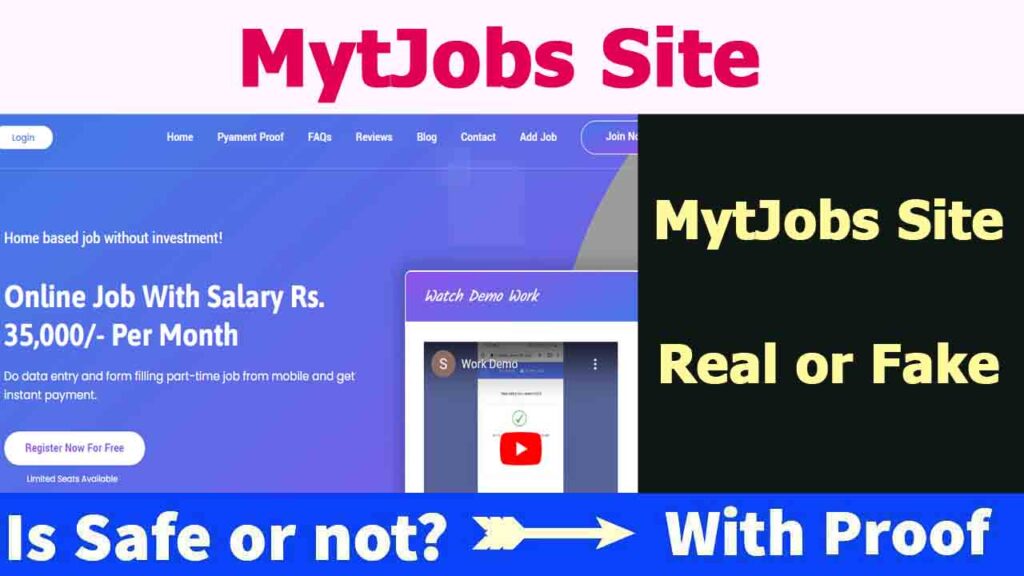 MytJobs Site Review