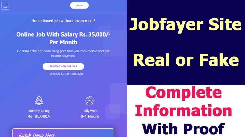 Jobfayer Site Review